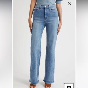 NWT Veronica Beard High Rise Wide Leg Jeans, 31